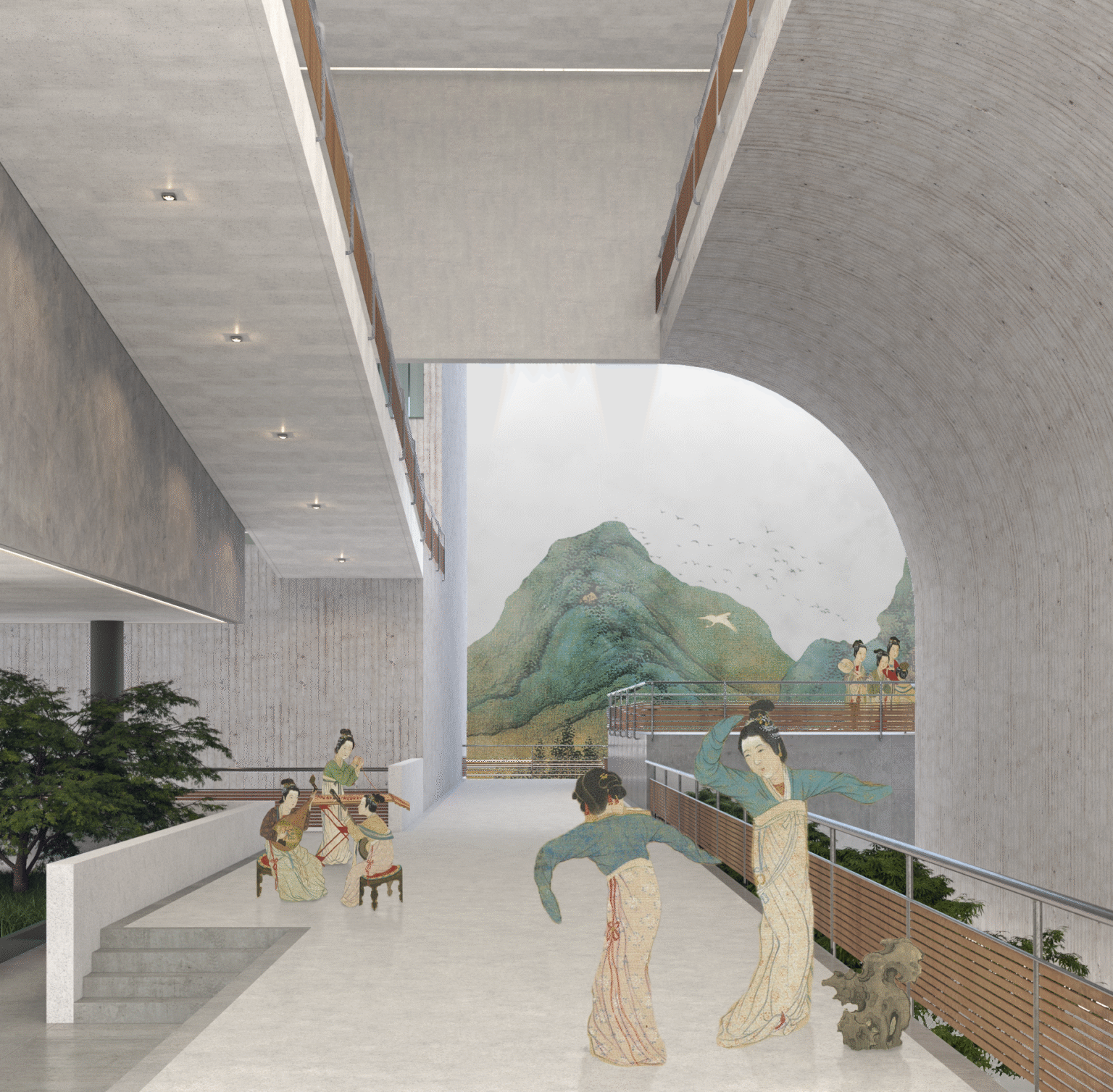 Traversing the Chinese Artistry – MI ZHOU